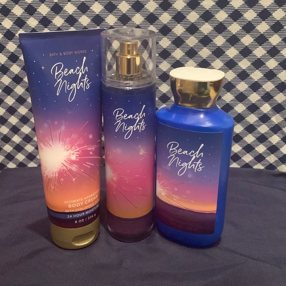 NWT Bath & Body Works Beach Nights Set